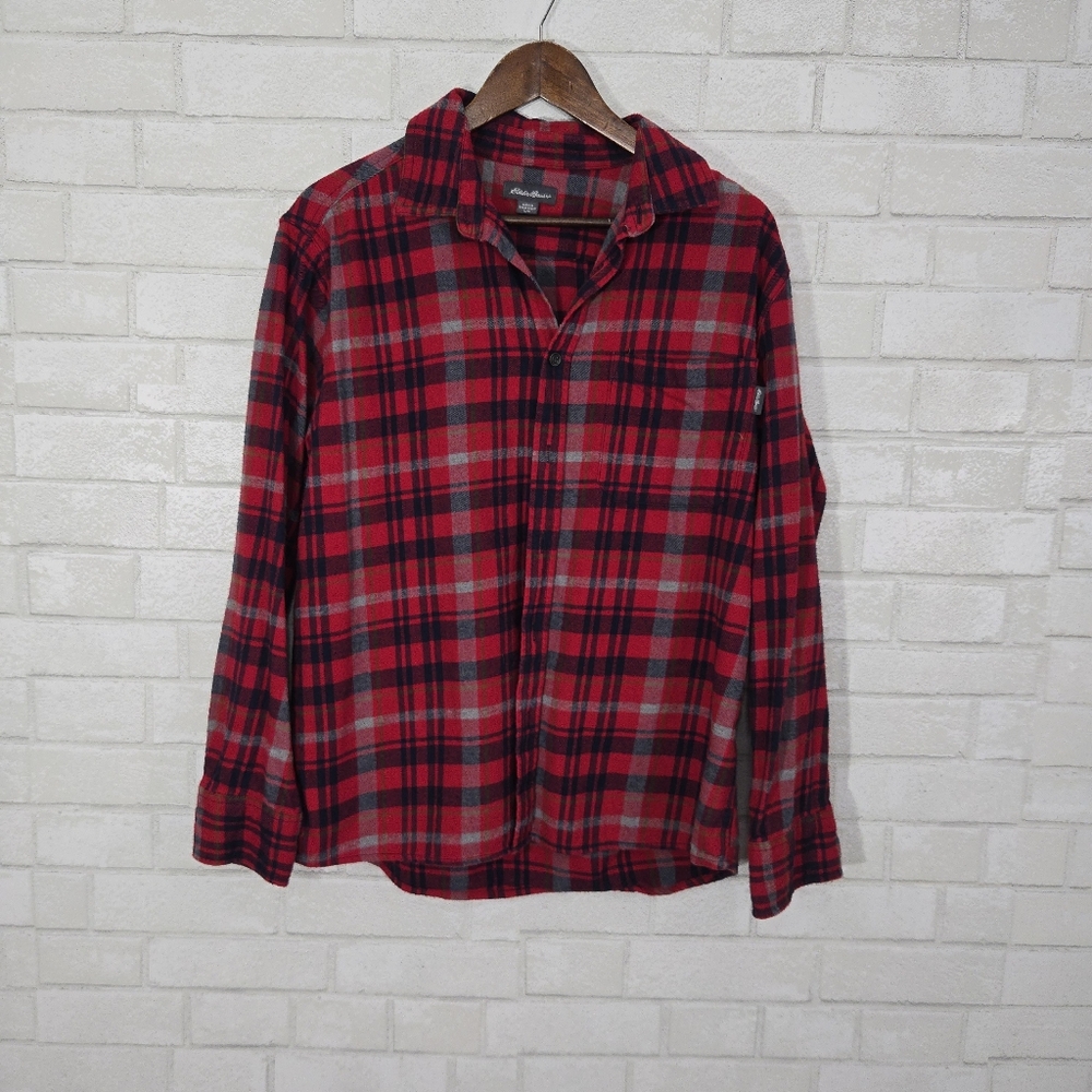 Eddie Bauer flannel button down